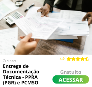 Entrega de Documentação Técnica - PPRA (PGR) e PCMSO