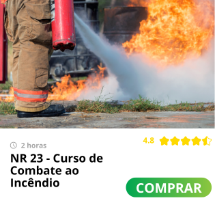 NR 23 - Curso de Combate ao Incêndio